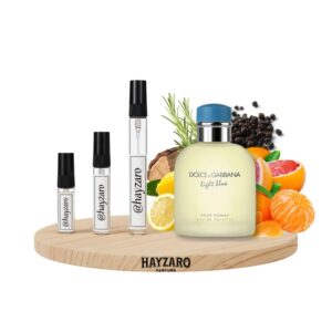 Light Blue EDT DecantDecant de perfume Dolce & Gabbana Light Blue Eau de Toilette en atomizador. Fragancia femenina cítrica floral con notas de limón siciliano, manzana verde y cedro.