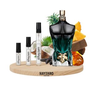 Decant de perfume Jean Paul Gaultier Le Beau Le Parfum en atomizador. Fragancia Gourmand Amaderada con notas de coco, sándalo y haba tonka. Perfume de diseñador.