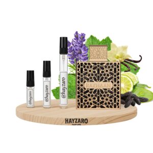 RAYHAAN ELIXIR Decant de perfume Rayhaan Elixir Eau de Parfum en atomizador. Fragancia unisex amaderada oriental con notas de menta, lavanda, benjuí, vainilla y haba tonka.