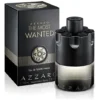 Perfume Azzaro The Most Wanted Eau de Toilette Intense 100ml. Frasco negro mate en forma de tambor de revólver. Fragancia masculina aromática fresca con notas de lavanda.