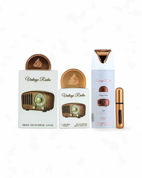 Gift Set Vintage Radio 4Pz Edp 100ml